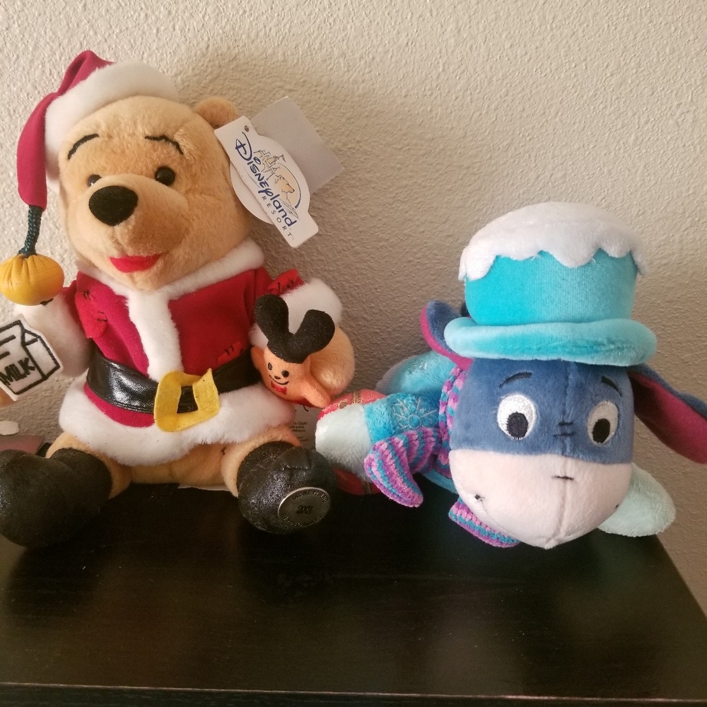 Vintage Disney holiday plush